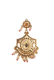 Regal Ruby Pearl Antique Necklace Set