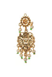 Regal Emerald Pearl Antique Necklace Set