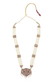 Shahi Ruby Pearl Bridal Necklace Set
