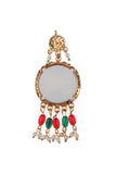 Rajwada Peacock Pearl Statement Necklace Set