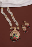 Royal Peacock Heritage Pearl Necklace Set