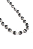 Handcrafted Black Karungali Bead Short Size Mala 7MM