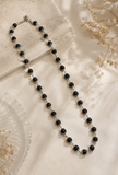 Handcrafted Black Karungali Bead Short Size Mala 8MM