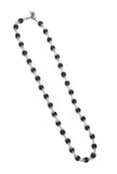 Handcrafted Black Karungali Bead Short Size Mala 8MM