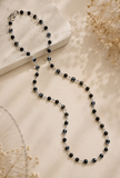 Handcrafted Dual Bead Karungali Short Size Mala 6MM