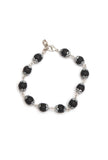 Handcrafted Black Karungali Bead Bracelet 8MM