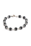 Handcrafted Black Karungali Bead Bracelet 6MM