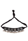 Phool Patti German Silver Choker Necklace