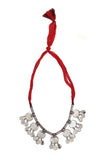 Chandrika German Silver Coin Necklace