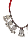 Chandrika German Silver Coin Necklace