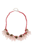 Gulabi Ghungroo Beaded Necklace