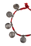 Chakra German Silver Anklet
