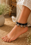 Noor German Silver Anklet