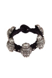 Virasat German Silver Anklet