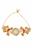 Royal Pearl Embellished Designer Watch Bracelet