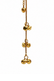Kashmiri-Inspired Emerald Green Jhumka Long Dangler Earrings