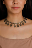 Subhadra German Silver Necklace