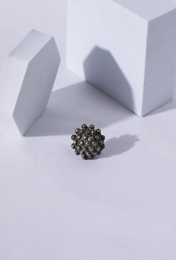 Eira German Silver Banjaran Ring