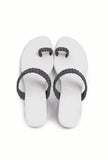 Onyx Black Knotted Cruelty Free Leather Sandals