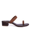 Sustainable Coffee Brown Vegan Sandals – Lightweight & Durable