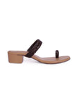 Women’s Classic Black Sandals – Sustainable & Fashionable