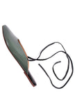 Sofia Grey Cruelty Free Leather Mules