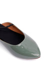Sofia Grey Cruelty Free Leather Mules