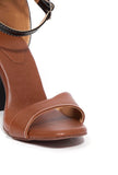 Fashionable Ombre Brown Strap Heels – Ideal for Parties & Work