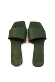 Sage Green Cruelty Free Leather Heels