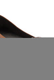 Chocolate Brown Cruelty Free Leather Flat Ballerinas