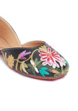 Multicolor Tili Aari Embroidery Jutti