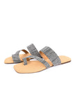 Black and White Pure Hemp Flats