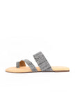 Black and White Pure Hemp Flats