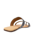 Black and White Pure Hemp Flats