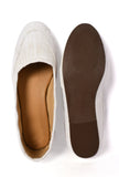 Sand White Pure Hemp Loafers