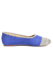 Ink Blue Pure Hemp Ballerinas