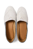 Irish White and Black  Pure Hemp Loafers