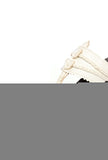 Iya White & Black Braided & Fringed One Toe Wedges