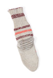 Off-White & & Multi Hand Knitted Woolen Winter Socks