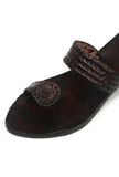 Neerja Braided Toe-Ring Cruelty-Free Genuine Leather Kolhapuri