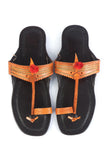 Genuine Cruelty-Free Leather Ethnic Toe-Ring Kolhapuri Sandals