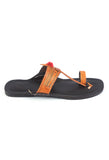 Genuine Cruelty-Free Leather Ethnic Toe-Ring Kolhapuri Sandals