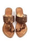 Amber Tassel Kolhapuri Heels