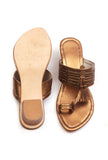 Amber Tassel Kolhapuri Heels