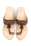 Espresso Tassel Kolhapuri Heels