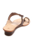 Espresso Tassel Kolhapuri Heels