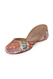 Multicolor Floral Chintz Jutti