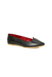 Black Cruelty-Free Leather Juttis