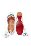 Satrangi Resham Work Juttis