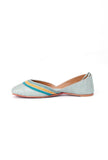 Firoza Blue Resham Work Juttis